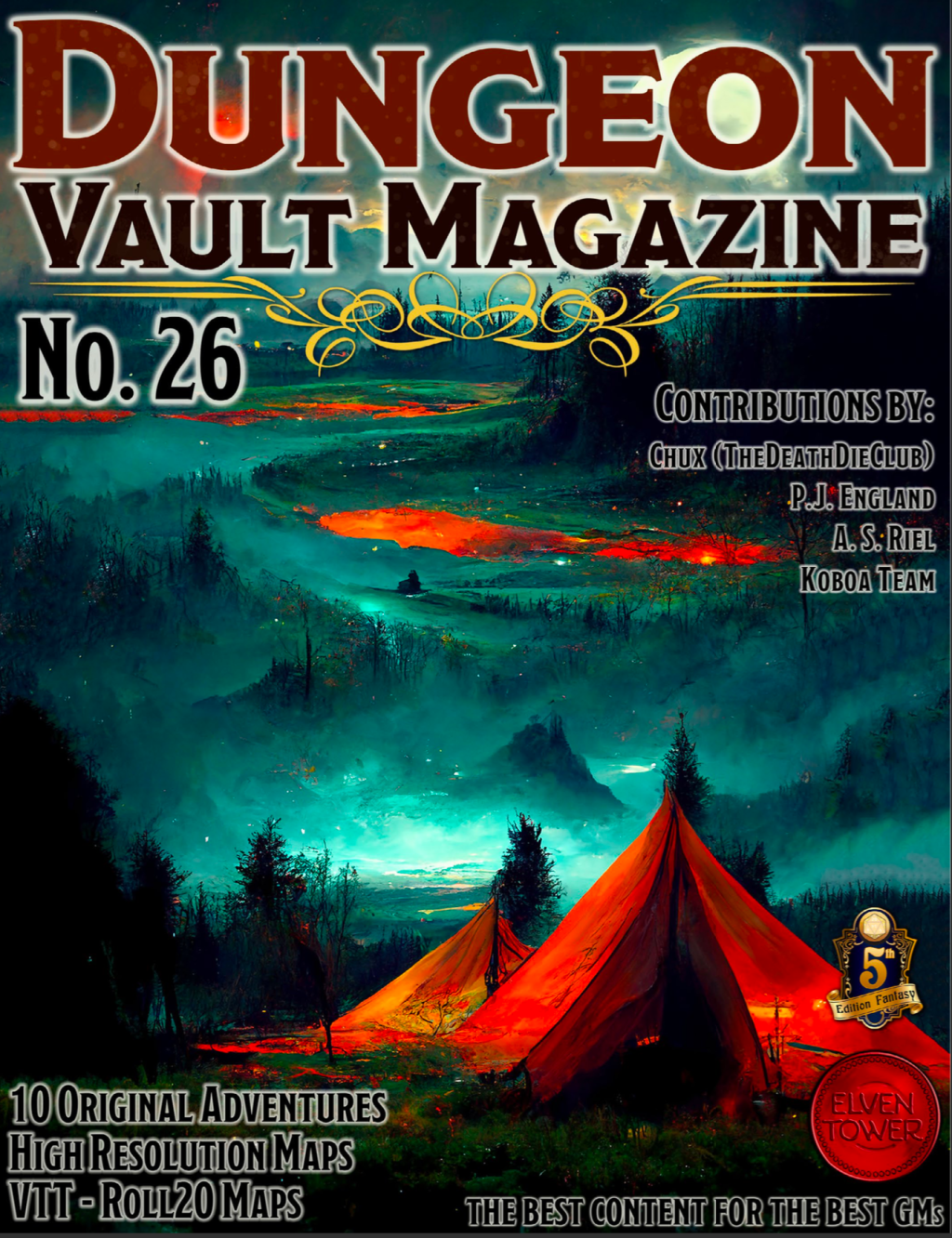 Ivor the Frostheart – Published in Dungeon Vault Magazine